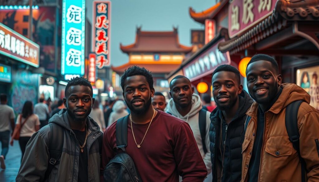 African weed dealers in Beijing