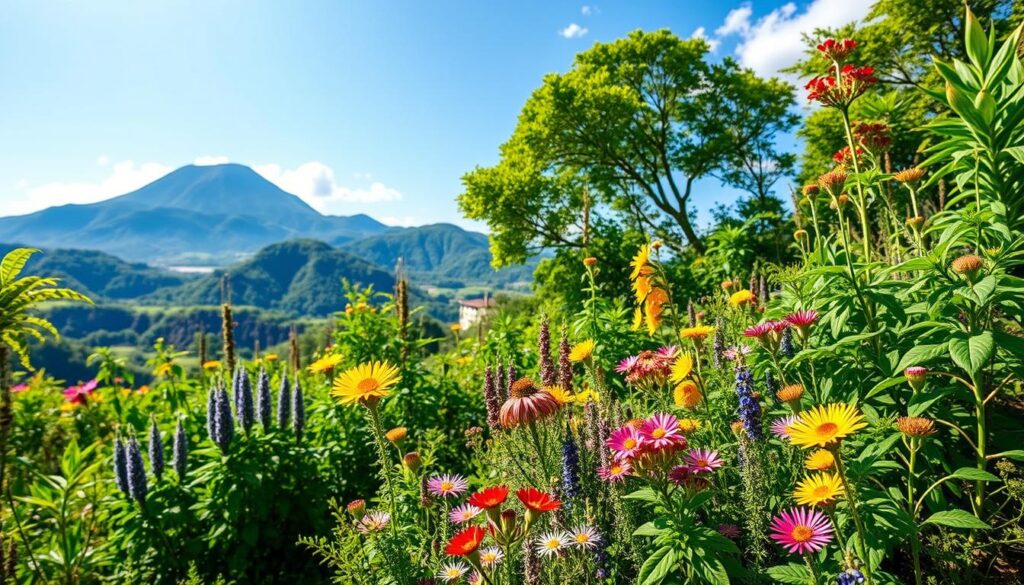 Jeju Medicinal Plants Landscape