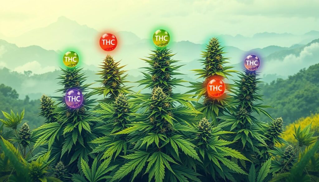 thc levels in indian marijuana