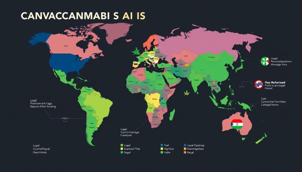 国際的な大麻規制比較