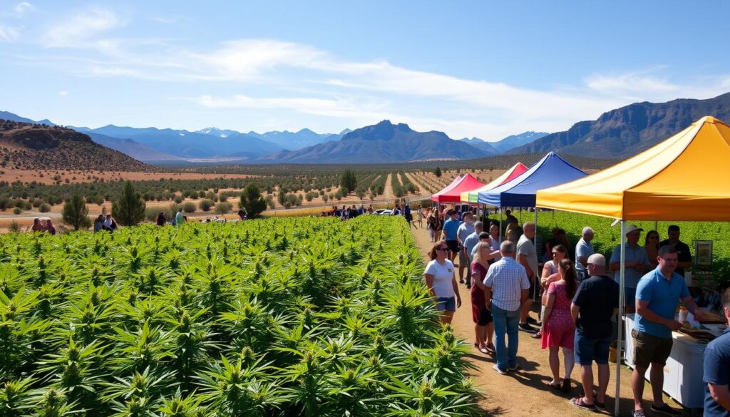 大麻観光の景色