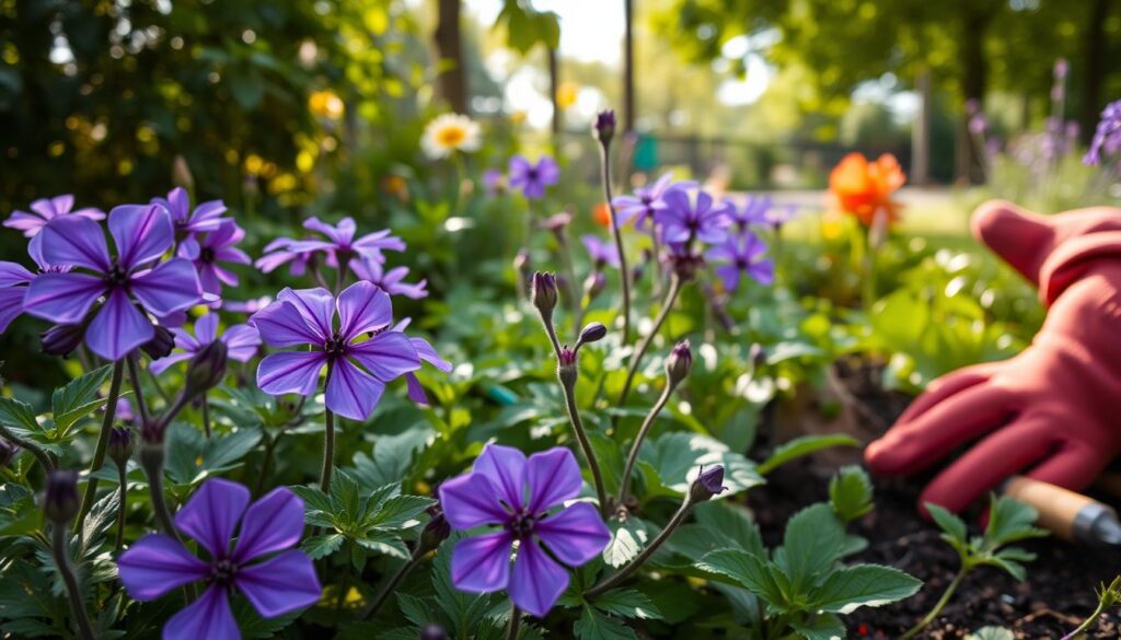 雑草紫の花の専門家相談